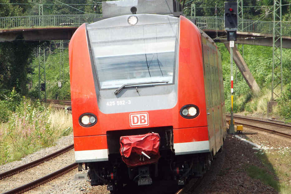 Glücklicherweise war die Regionalbahn schon langsamer unterwegs, weil sie in den Bahnhof einfuhr. (Symbolbild)