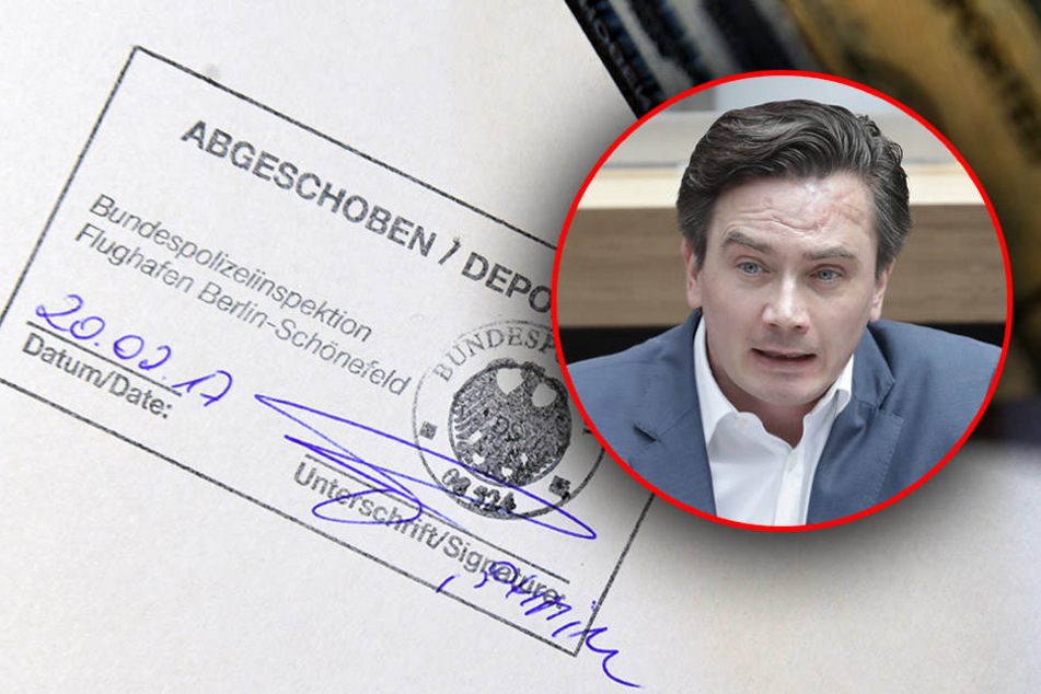 Luther stellt Rot-Rot-Grün und die Abschiebepolitik in Frage. (Bildmontage)