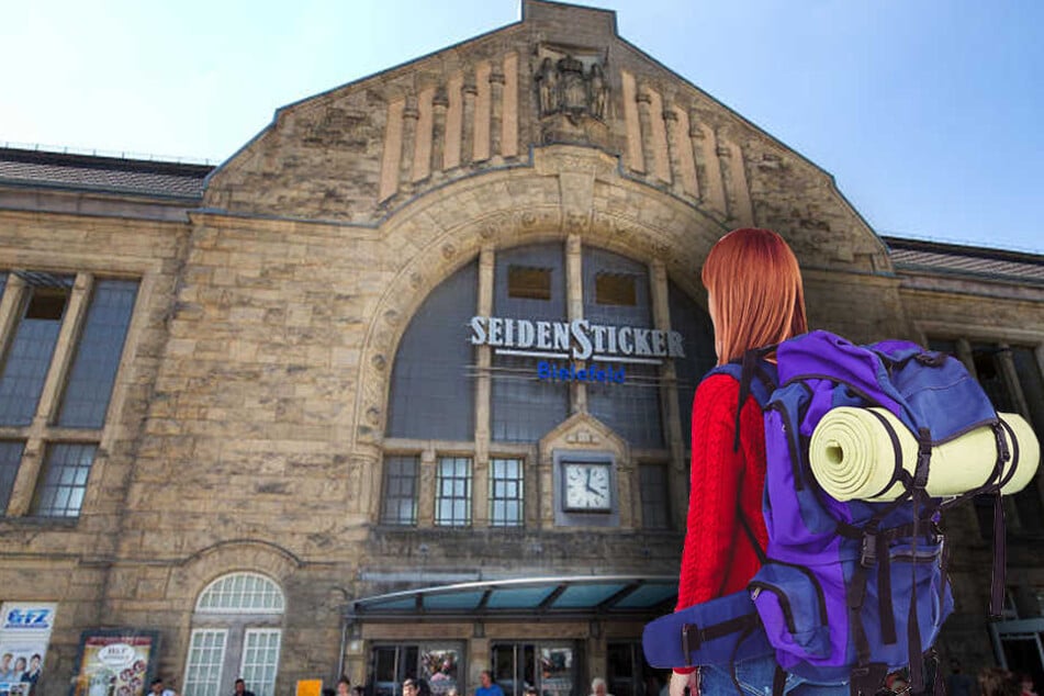 Erst am Hauptbahnhof in Bielefeld wurde die Jugendliche aufgegriffen. (Symbolbild)