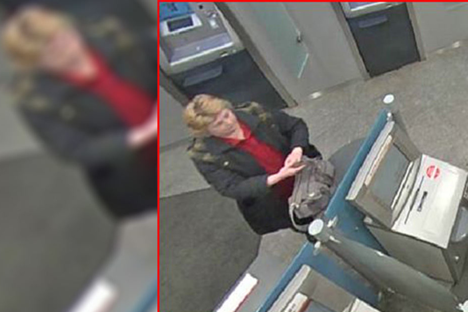 Die Polizei sucht nach dieser Frau, die eine 52-Jährige in einem Schuhgeschäft auf der Kesselsdorfer Straße bestohlen haben soll.