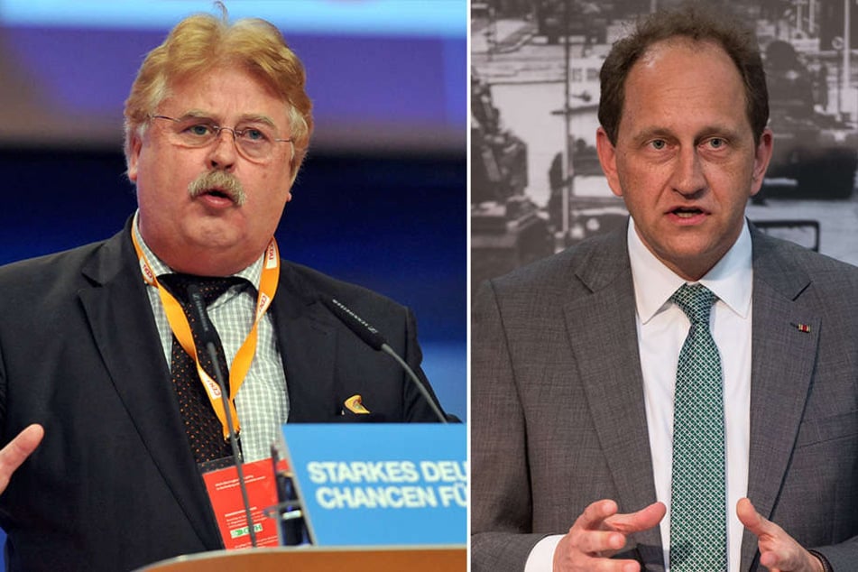 Elmar Brok (CDU) plädierte nur bei Wiedereinführung der Todesstrafe abzubrechen. Alexander Graf Lambsdorff (FDP, r.) fordert ein Ende der Beitrittsverhandlungen.