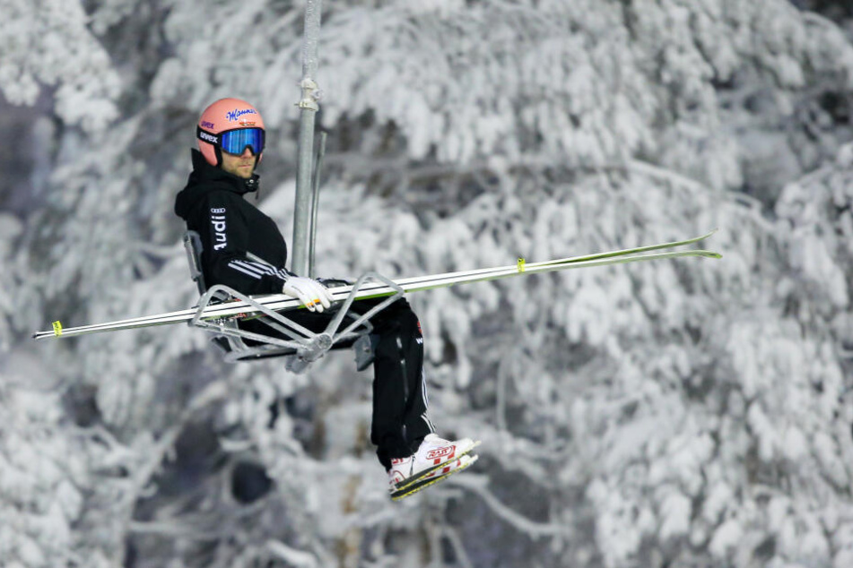 Die Skisprung-Elite trägt Rass, auch der deutsche Skispringer Pius Paschke (hier beim Nordic Opening in Finnland im November).