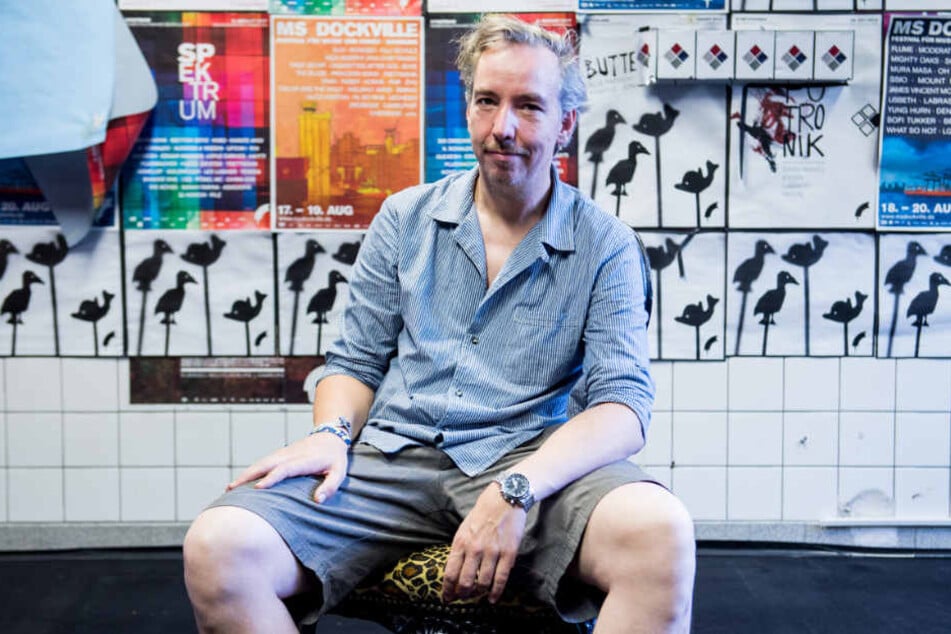 Olli Schulz trat am Sonntag auf dem Dockville-Festival in Hamburg auf.