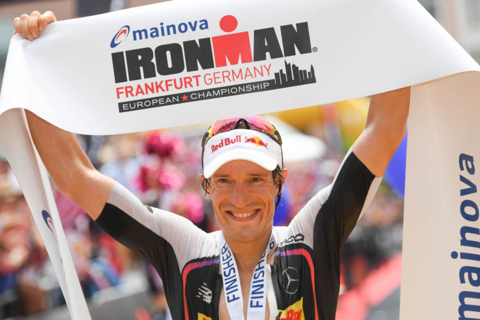 Der 33-Jährige gewann bereits zum dritten Mal den Ironman-Europameister in Frankfurt am Main.