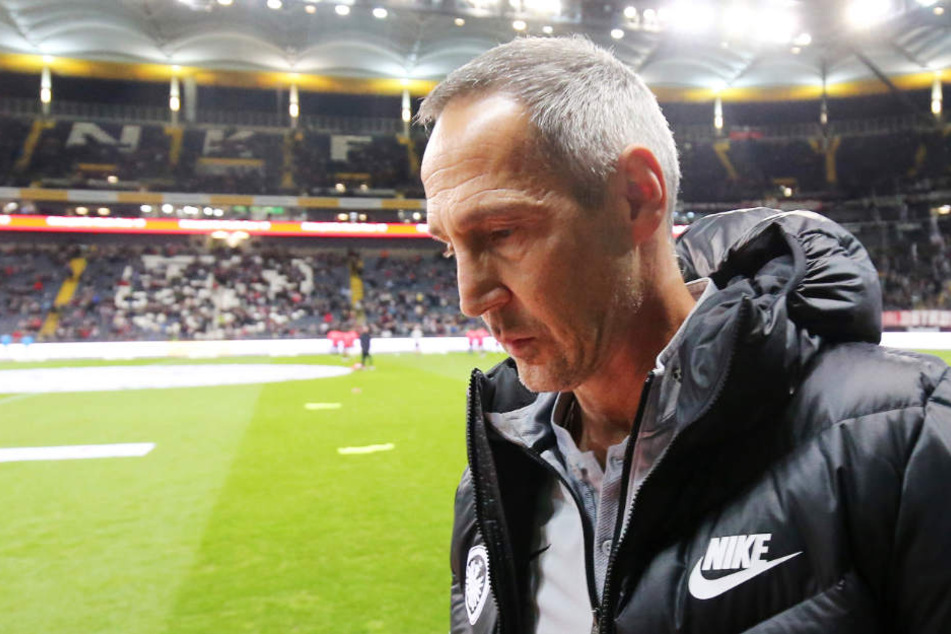 Gegen den VfL Wolfsburg mussten Adi Hütter und seine Mannschaft eine Niederlage einstecken.