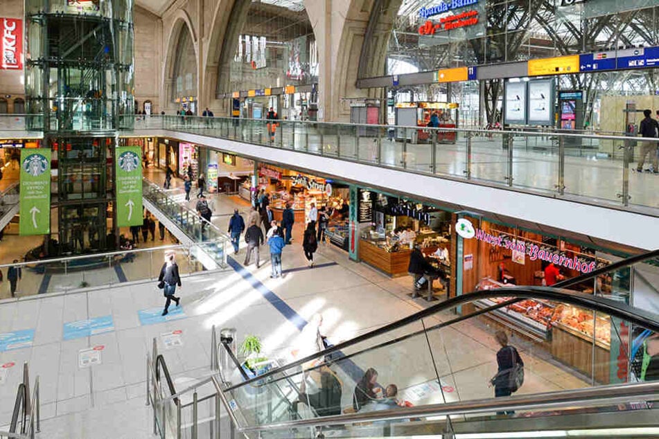 25 Millionen Besucher strömen jährlich in den Leipziger Hauptbahnhof.