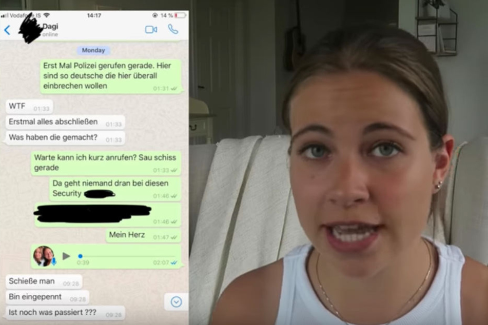 Influencerin Dagi Bee war in der Nacht noch wach und gab ihr die Nummer der Security.
