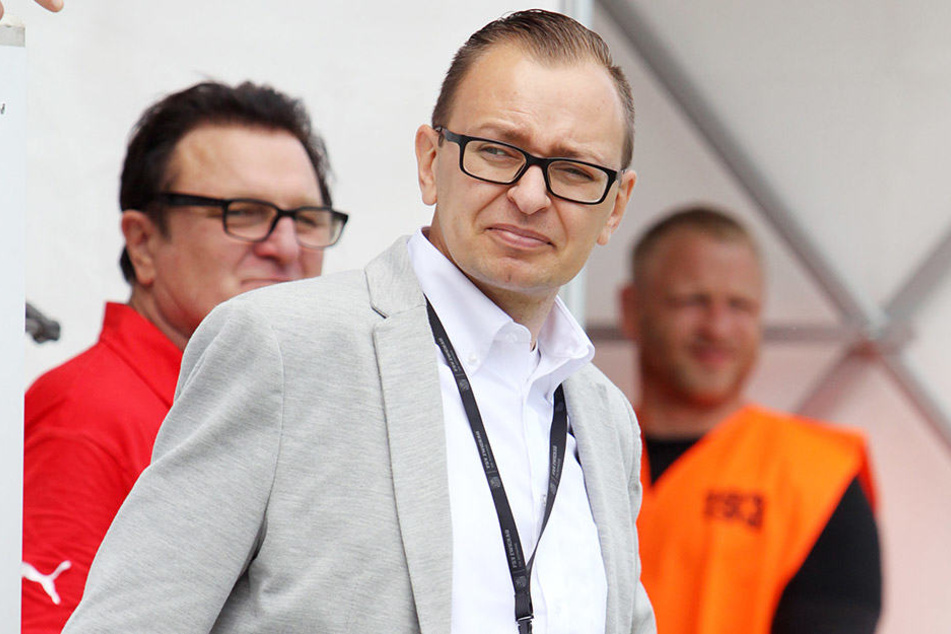 Daniel Sacher, Pressesprecher des FSV Zwickau.