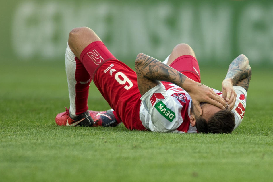 Marco Höger (28) fällt nach der Schulterverletzung vorerst aus (Archivbild).