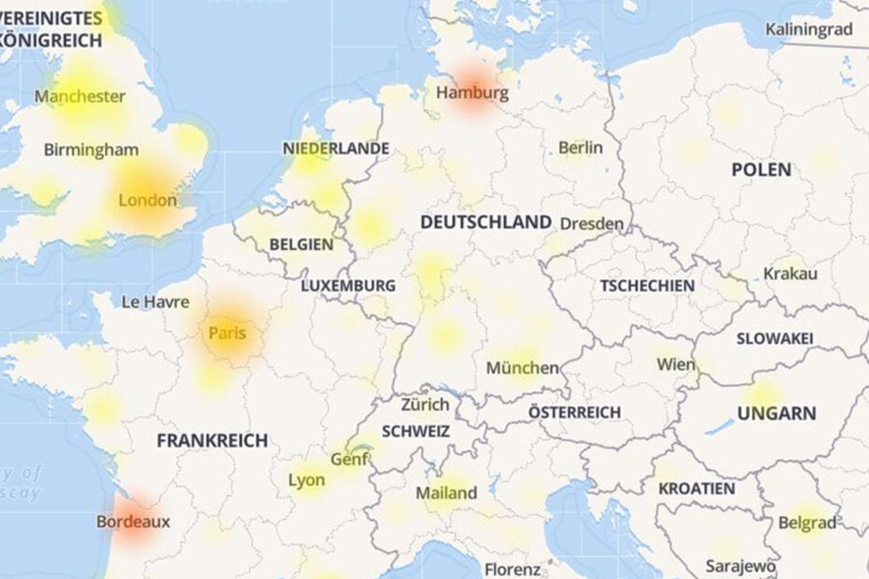 Twitter hat derzeit Probleme.