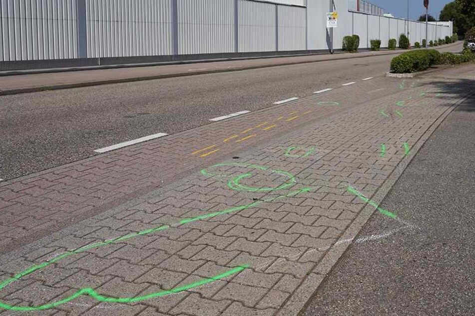 Hier passierte der schreckliche Unfall.