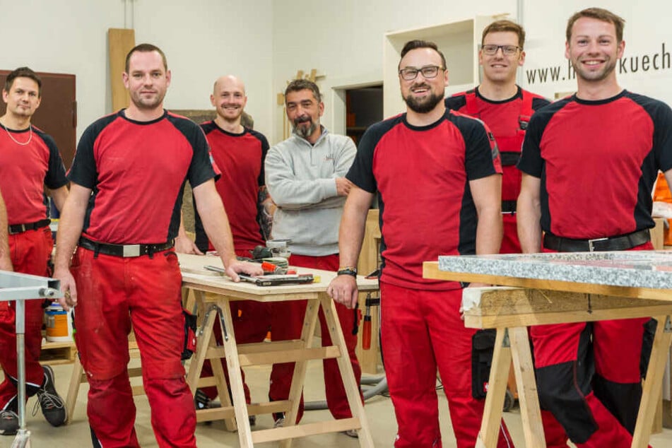 Das Team des Küchenhauses freut sich schon auf neue Kollegen.