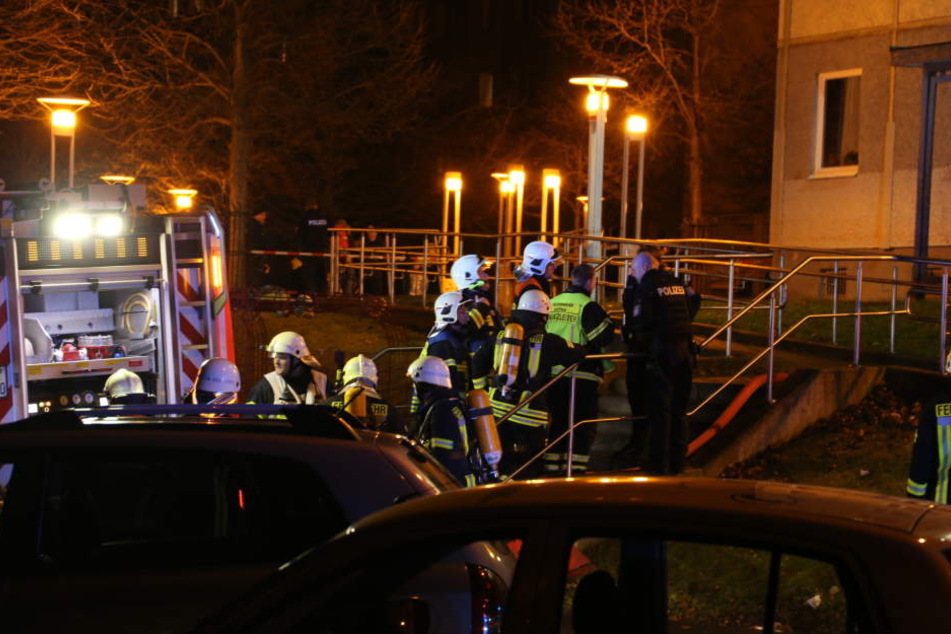 Polizei und Feuerwehr mussten am Abend in Gotha ausrücken.