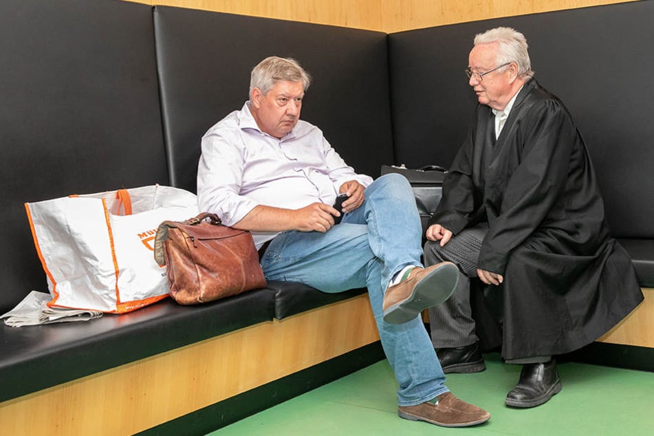 Investor Thomas Diller (li.) und sein Anwalt Rudolf Kohnke.