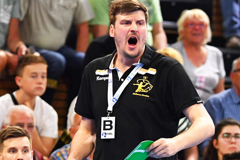 HCE-Coach Rico Göde weiß: Sein Team hat nach der knappen Niederlage im Hinspiel etwas gutzumachen!