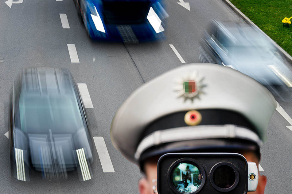Fast 700 Raser wurden in Leipzig und Umgebung bei den europaweiten Kontrollen aus dem Verkehr gezogen. (Symbolbild)