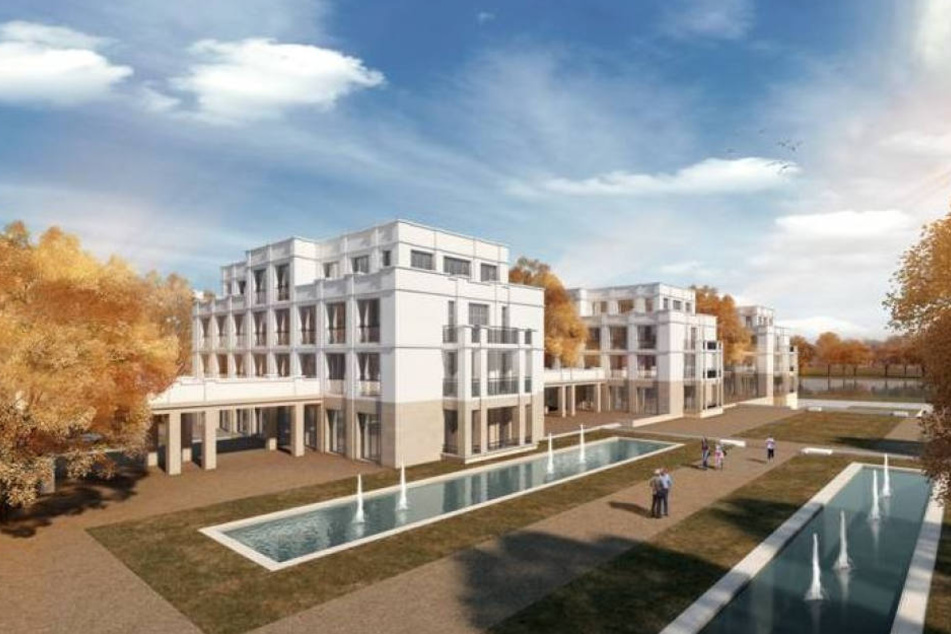 So sollte das Bauprojekt Marina Garden in der Nähe der Hafencity aussehen. Es wurde jedoch nie genehmigt.