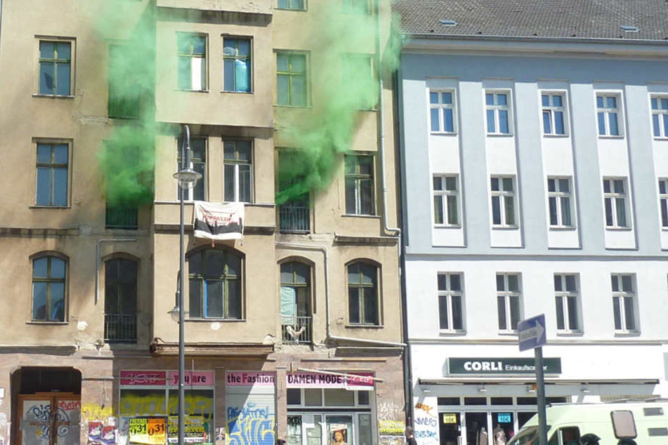 Am Sonntag haben Autonome neun Häuser in Berlin besetzt.