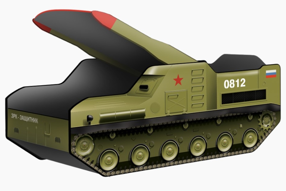 Das Bett aus Russland sieht aus wie ein Raketenwerfer.