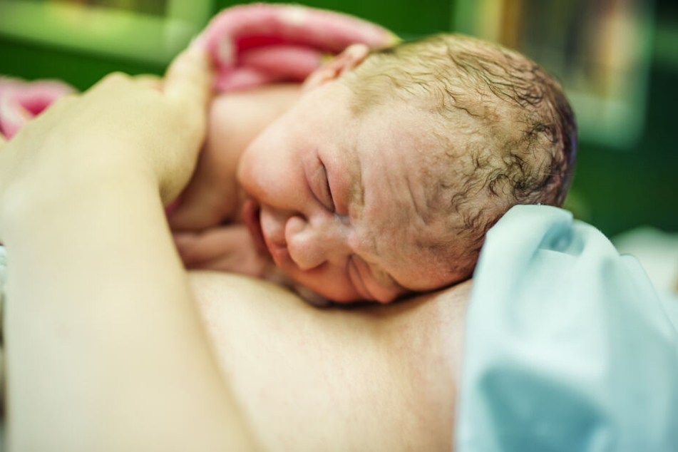 Das Baby der anonymen Verfasserin kam per Kaiserschnitt auf die Welt.