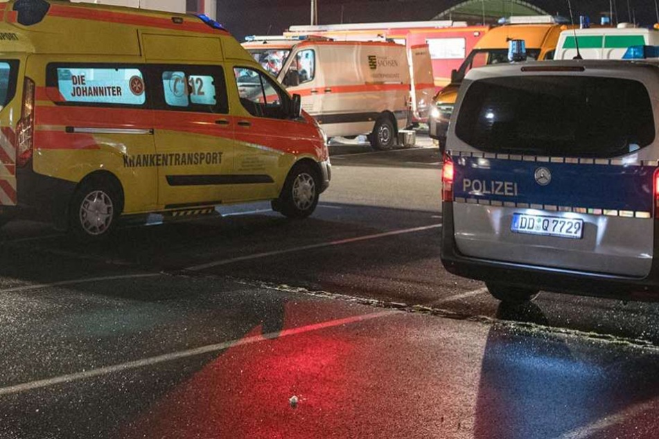 Polizei und Rettungskräfte waren vor Ort. Das Leben des Mannes konnten sie aber nicht retten (Symbolbild).