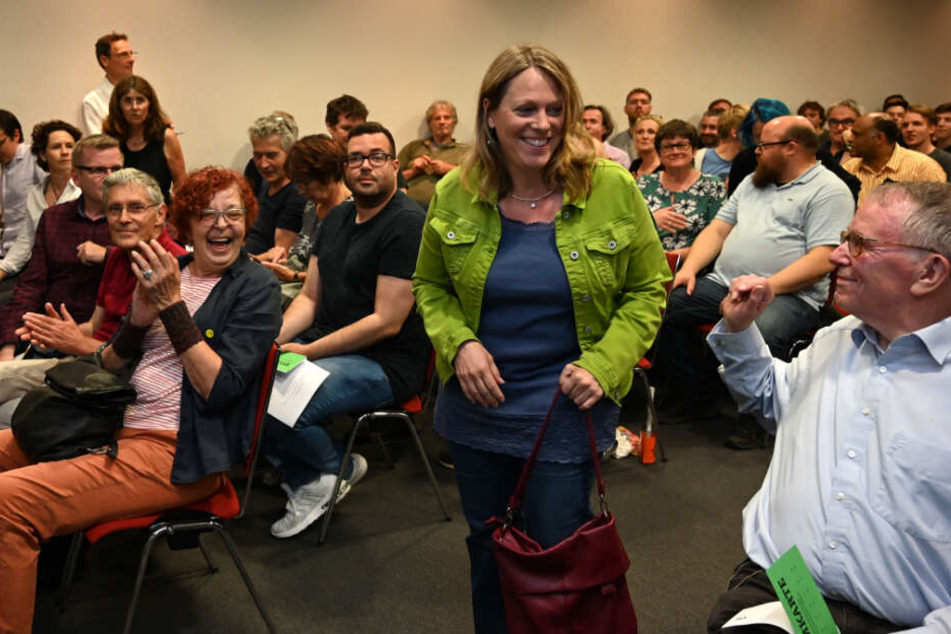 Die Grünen um Spitzenkandidatin Maike Schaefer haben sich gegen ein Bündnis mit CDU und FDP entschieden.