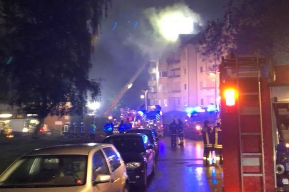 Mehr als 70 Einsatzkräfte waren vor Ort.