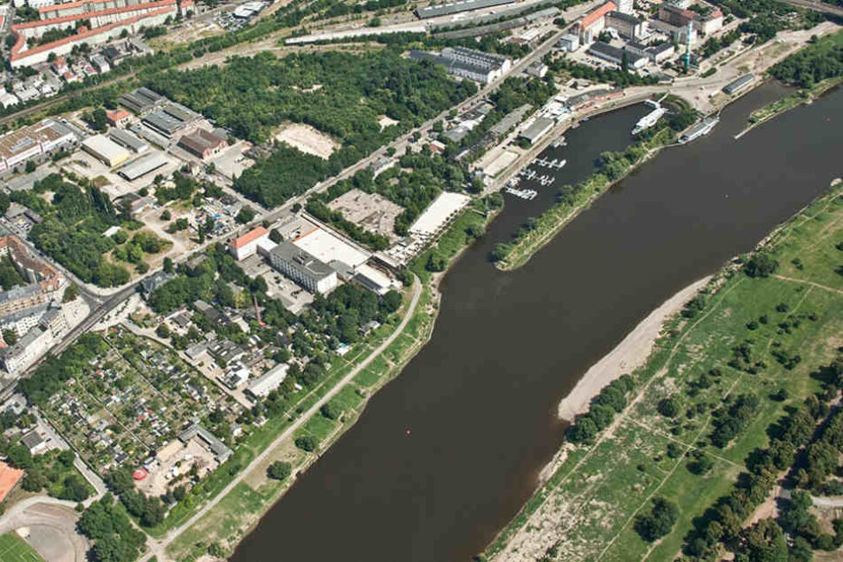 Zwischen Puschkin-Platz und Neustädter Hafen sollte Marina Garden verwirklicht werden.
