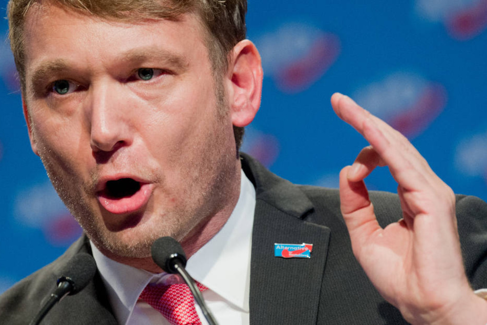 André Poggenburg gab im März seine Chef-Ämter bei der AfD auf.