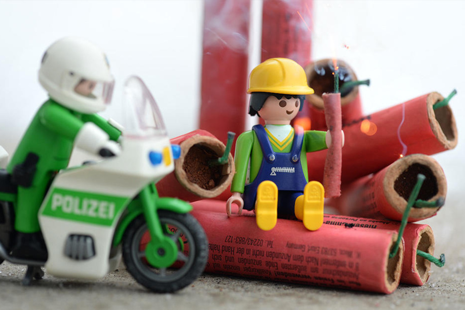 Die Polizei wird Silvester alle Hände voll zu tun haben.