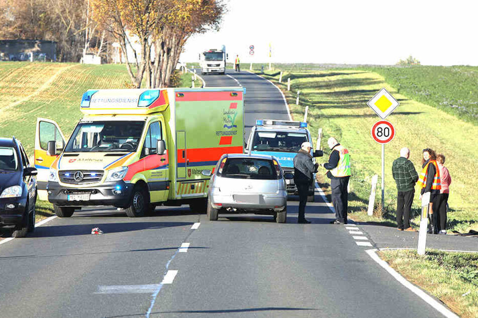 Zeitweise kam es zu einer Sperrung auf der Staatsstraße 177.