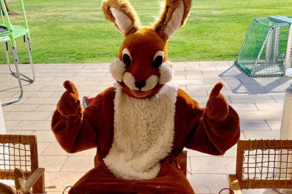 Der Franzose Franck Ribéry hat zu Ostern in ein ganz besonderes Outfit gewählt.