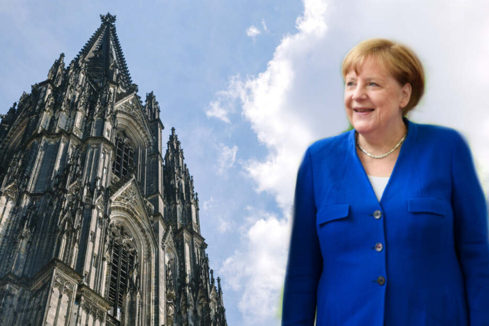 Die Bundeskanzlerin Angela Merkel wird heute in Köln erwartet.