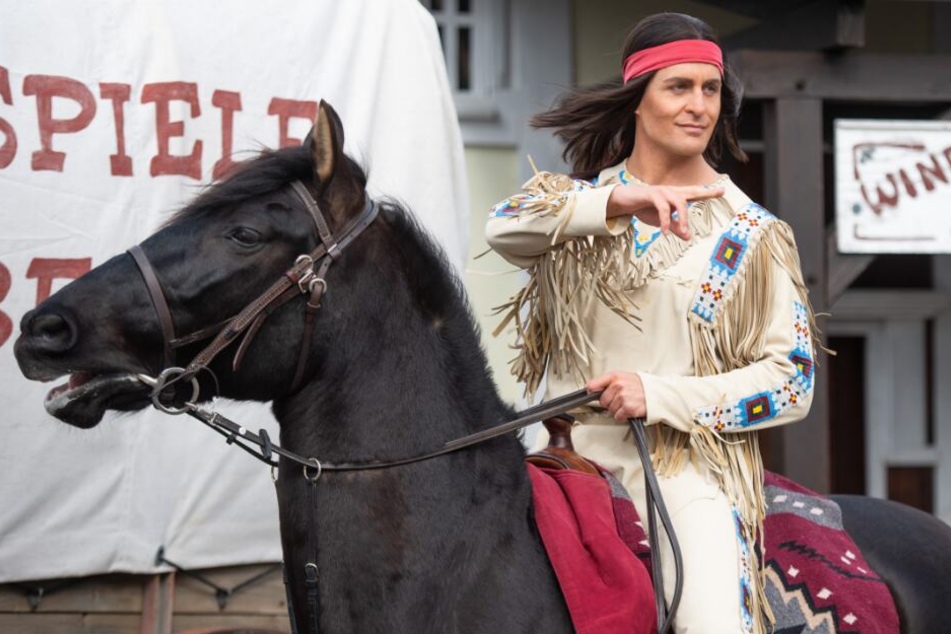 Alexander Klaws liebt die Schauspielerei: Hier als Winnetou bei den Karl-May-Spielen in Bad Segeberg.