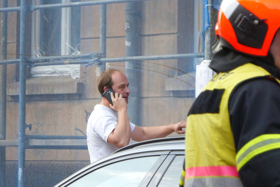 Installateur Michael Kriese hat eine Einjährige aus einer brennenden Wohnung gerettet.