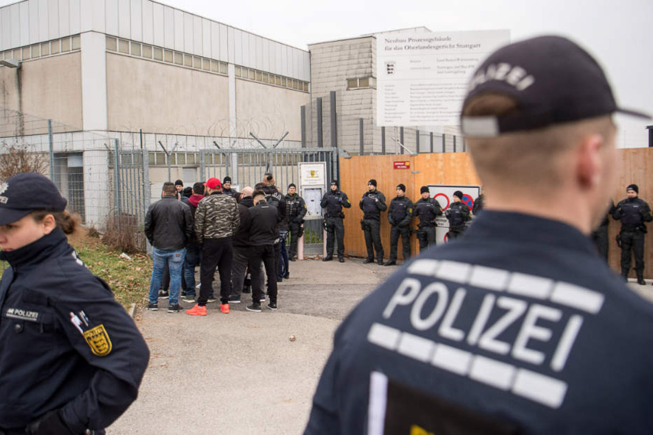 In Stuttgart fand der Prozess unter anderem gegen die Anführer der Osmanen statt.
