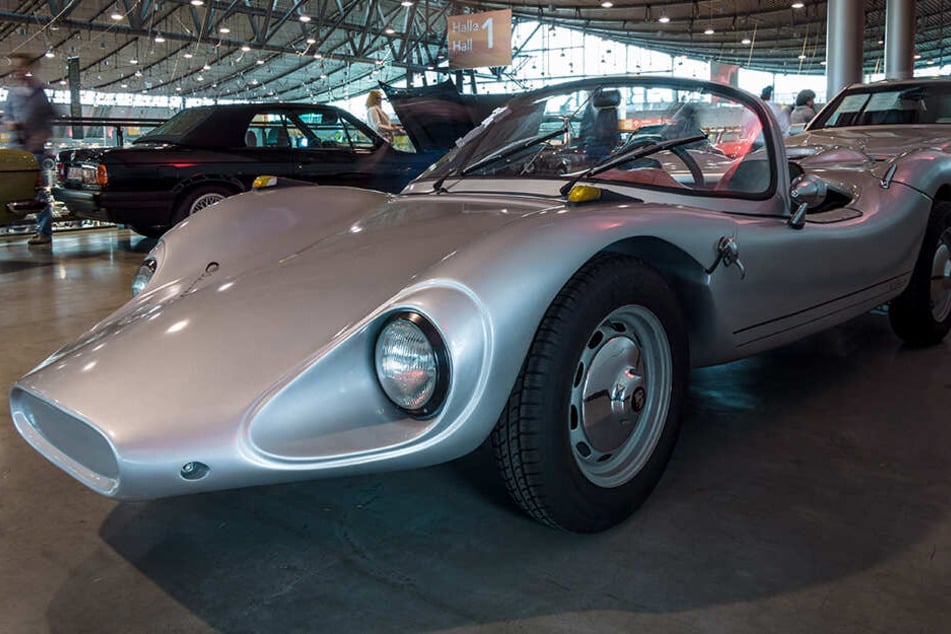 Der Roadster Colani GT, auf der "Retro Classics", Europas größter Oldtimer-Messe