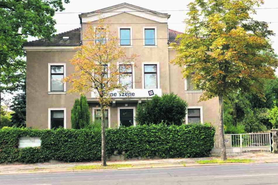 "Villa Wigman" an der Bautzner Straße.
