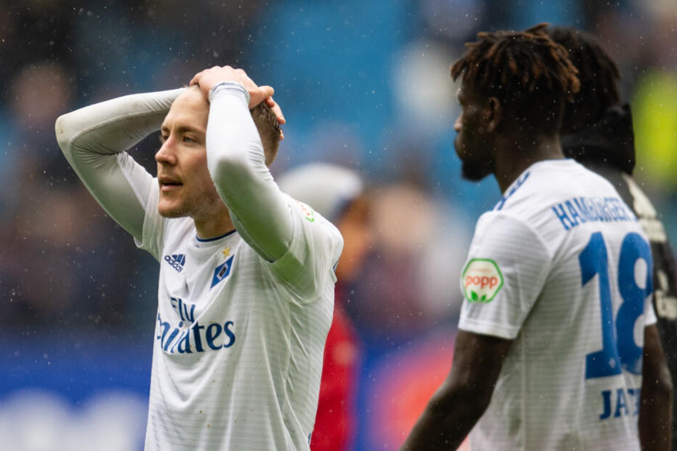 Lewis Holtby (links) und Bakery Jatta konnten die Niederlage gegen Darmstadt nicht fassen.