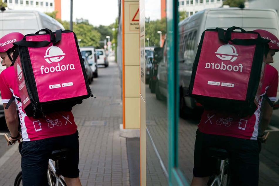 Pinke Fahrradkuriere sollen auch bald in Bielefeld Essen ausliefern.