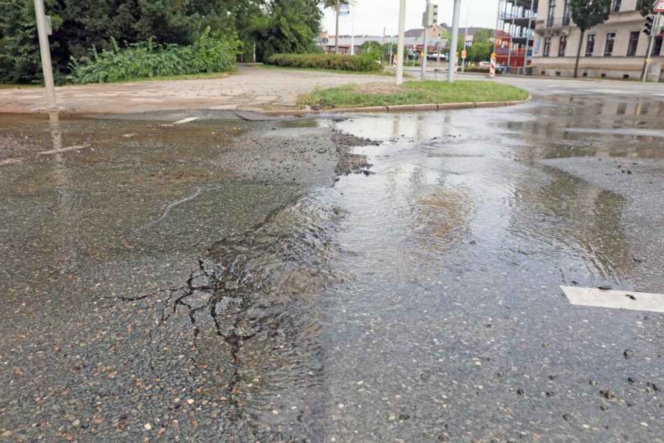 In Zwickau kam es in den vergangenen Wochen immer wieder zu Rohrbrüchen. (Archivfoto)