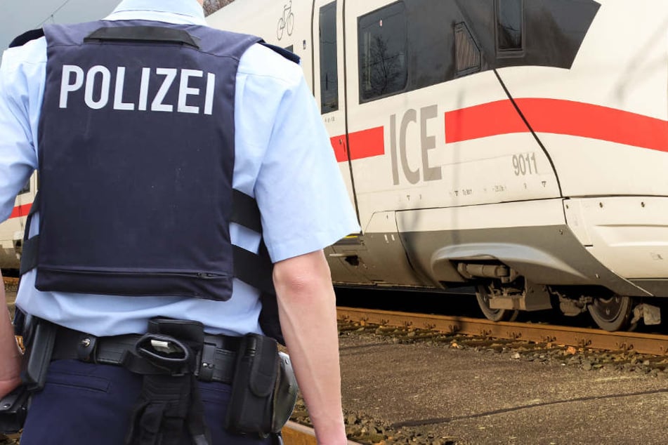 Wegen eines Unfalls wurden die Gleise von der Polizei gesperrt (Symbolbild).
