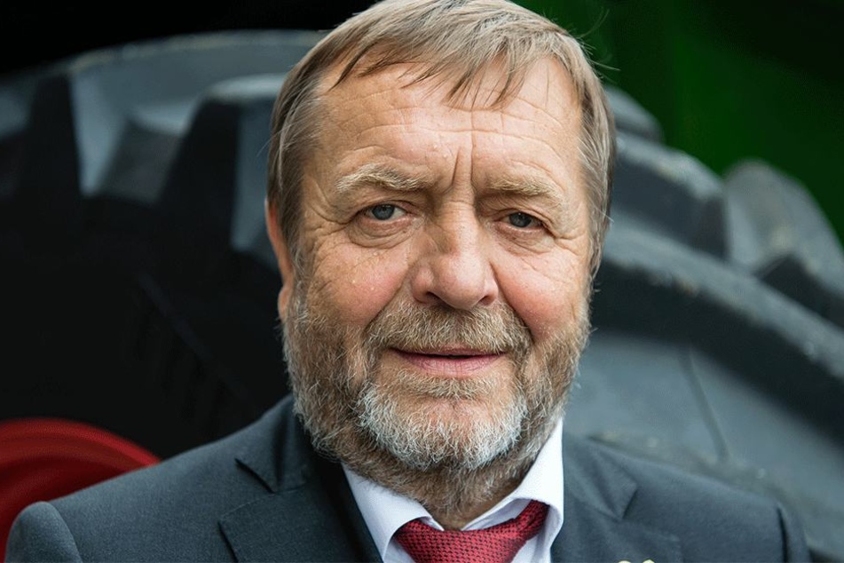 Sachsens Bauernpräsident Wolfgang Vogel geht lieber auf die Tierschützer los.