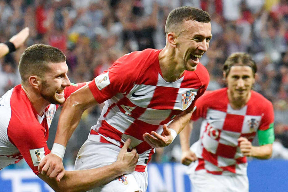 Ivan Perisic (29) zog bei der WM 2018 mit der kroatischen Nationalmannschaft ins Finale ein.