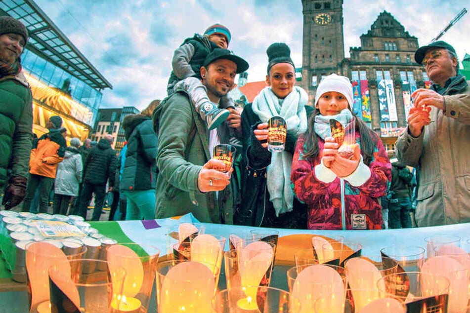 Am 5. März 2018 wird wieder an die Bombardierung von Chemnitz erinnert.