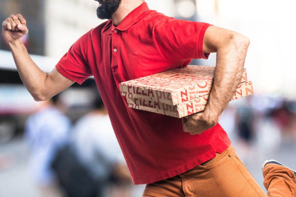 Wohin die Pizzaräuber geflohen sind, konnte der 20-Jährige nicht sehen. (Symbolbild)