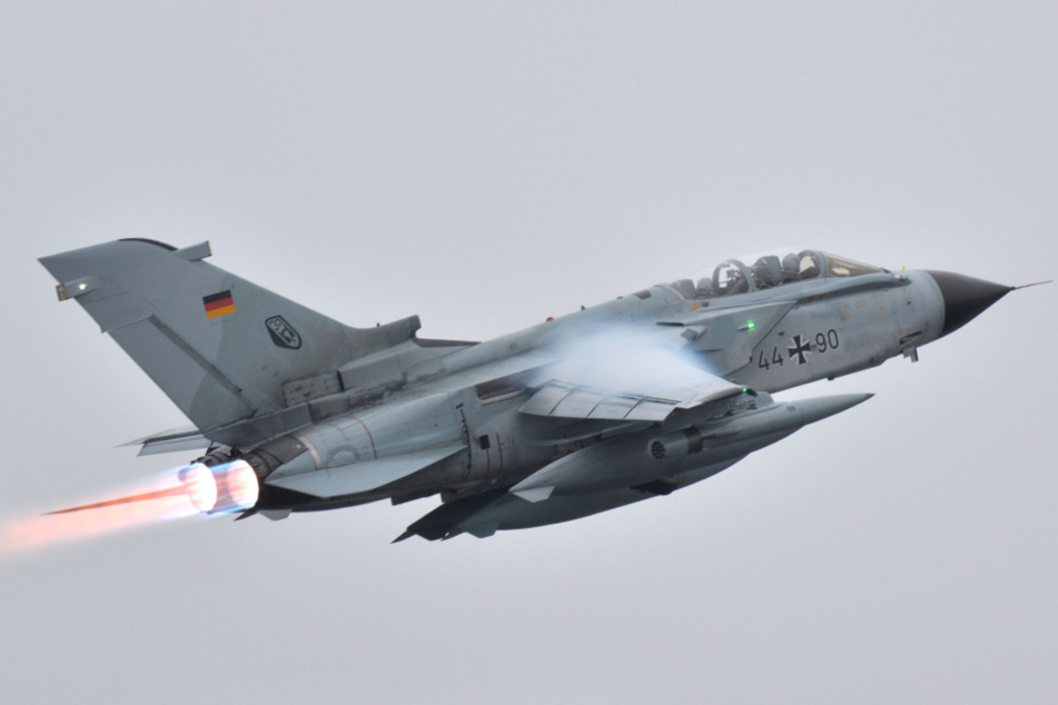 Ein Tornado-Jet der Bundeswehr. Damit werden vor allem Aufklärungsbilder von IS-Stellungen gemacht.