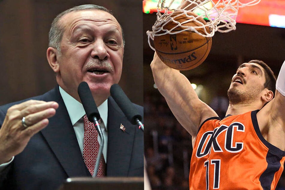 Basketball-Profi Enes Kanter reist nicht mit seiner Mannschaft nach London, weil er Todesangst vor Recep Tayyip Erdogan hat.