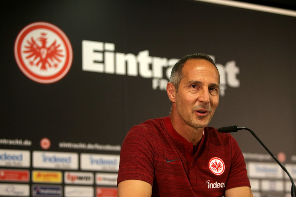 Die Partie gegen Bayern ist das erste Pflichtspiel für Adi Hütter als Eintracht-Trainer.