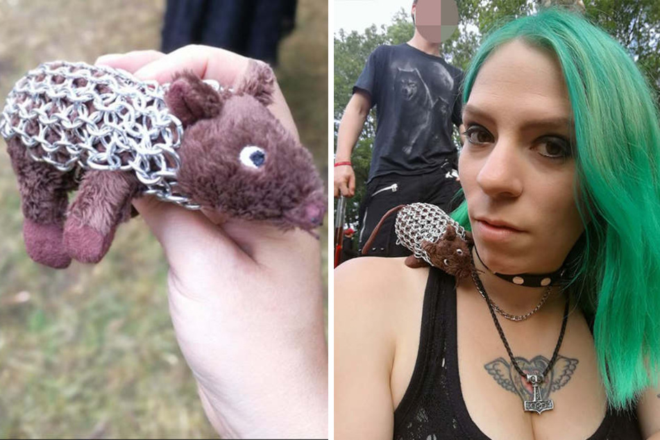 Treuer Begleiter: Miriam (33) vermisst Kettenhemd-Ratte Herbert seit Samstagabend.